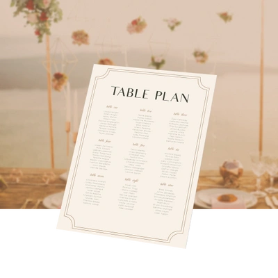 Table Plan