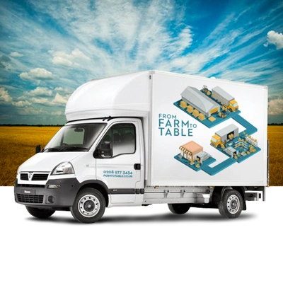 Large Luton Van Graphics