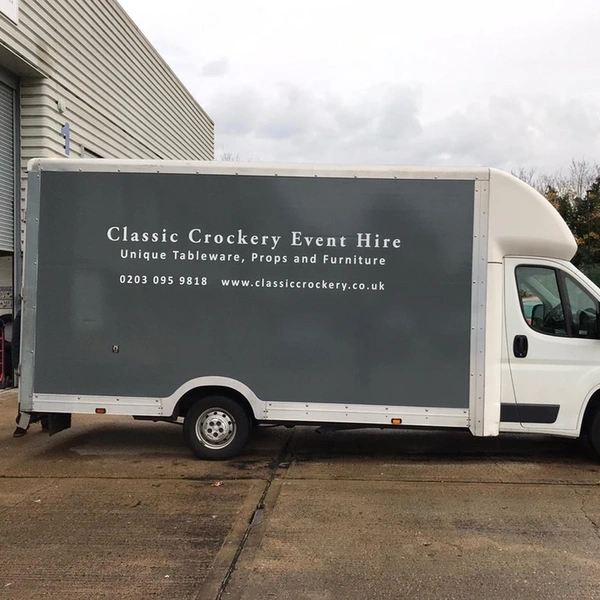 Large Van Graphics Luton