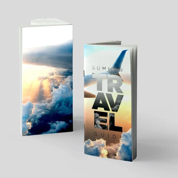 Stapled Booklet - Long Edge