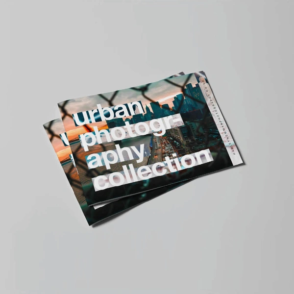 A Size - Stapled Booklet - Short Edge