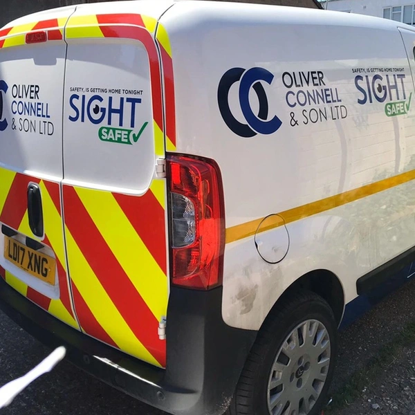 Small Van Graphics Oliver Connell