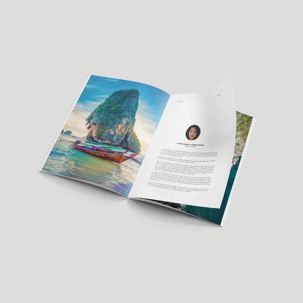 Royal Stapled Booklet - Long Edge