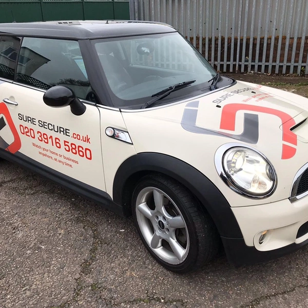 Small Van Graphics Sure Secure