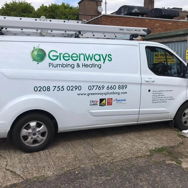 Medium Van Graphics Greenways Side