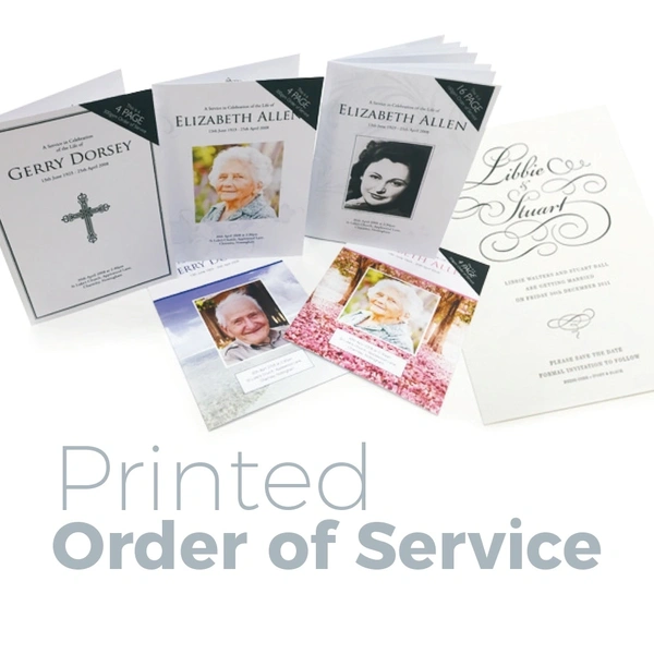 Printed Orders of Service