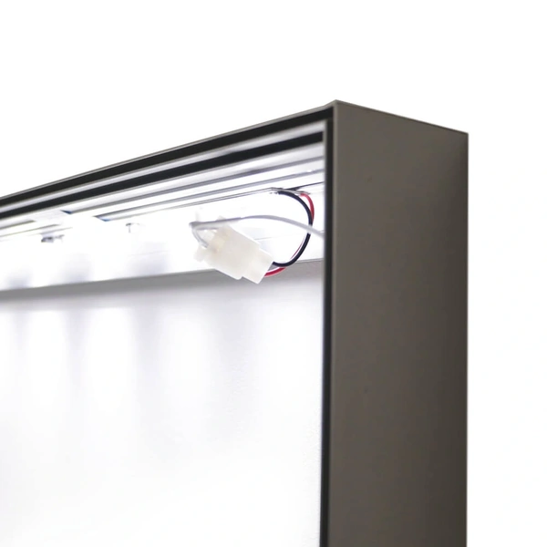 Standard SEG Wall Mounted Lightbox - Lights On